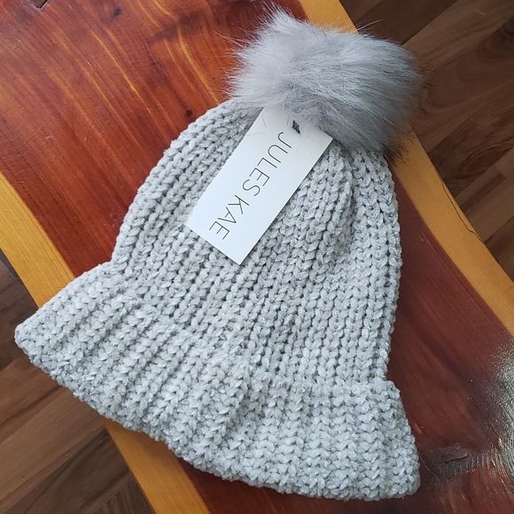 jules.kae Accessories - Gray Beanie Jules Kae